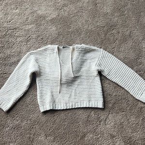 ZARA cream knitted sweater